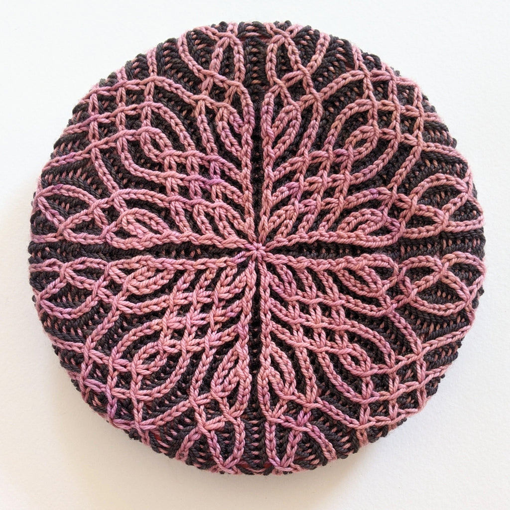 Brioche Knots Hat Class Brioche & Star Stitch baaadrabbitfa