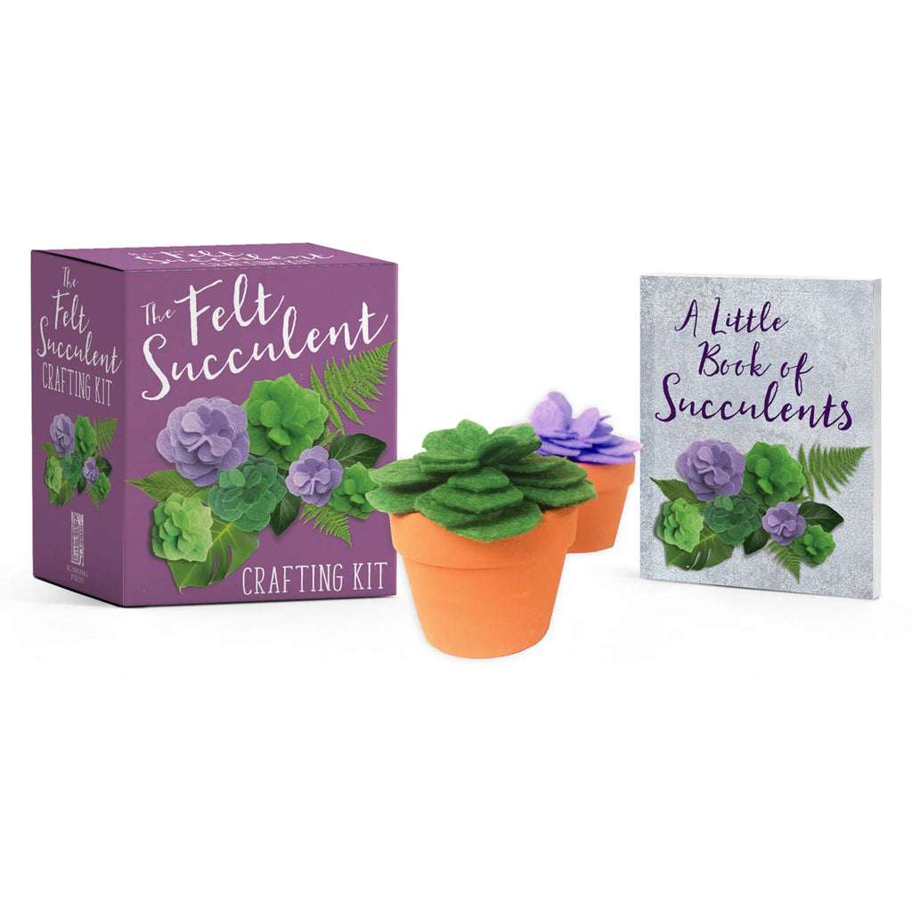 Running Press | Felt Succulent Crafting Kit  baaadrabbitfa