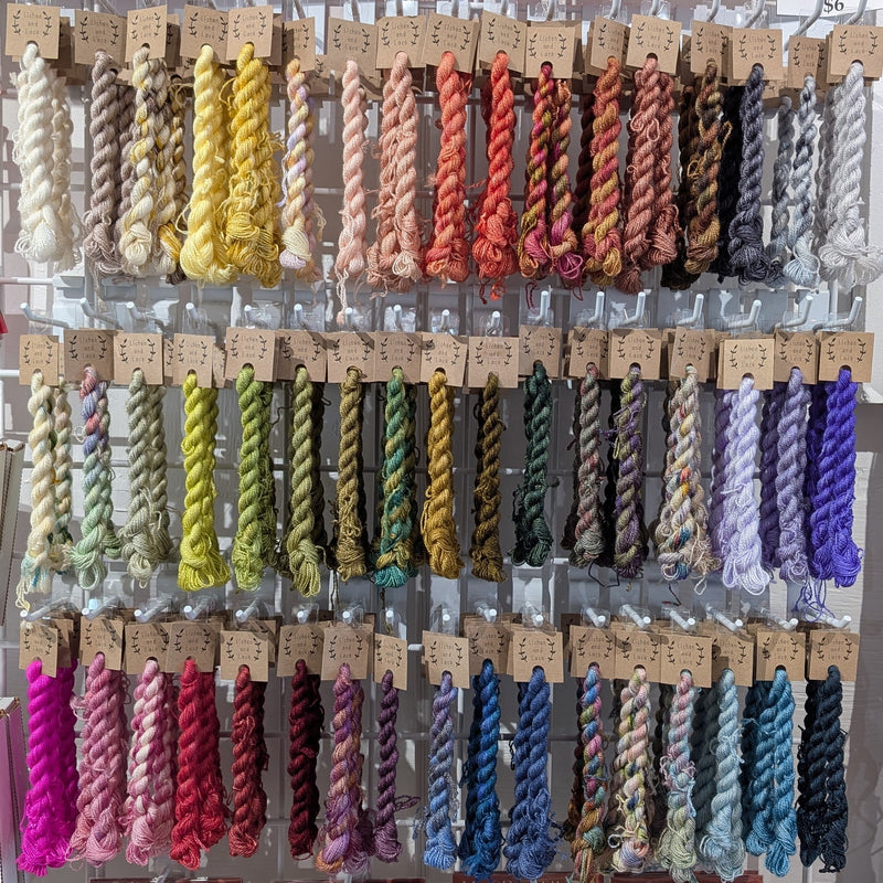 Lichen & Lace Embroidery yarn restock