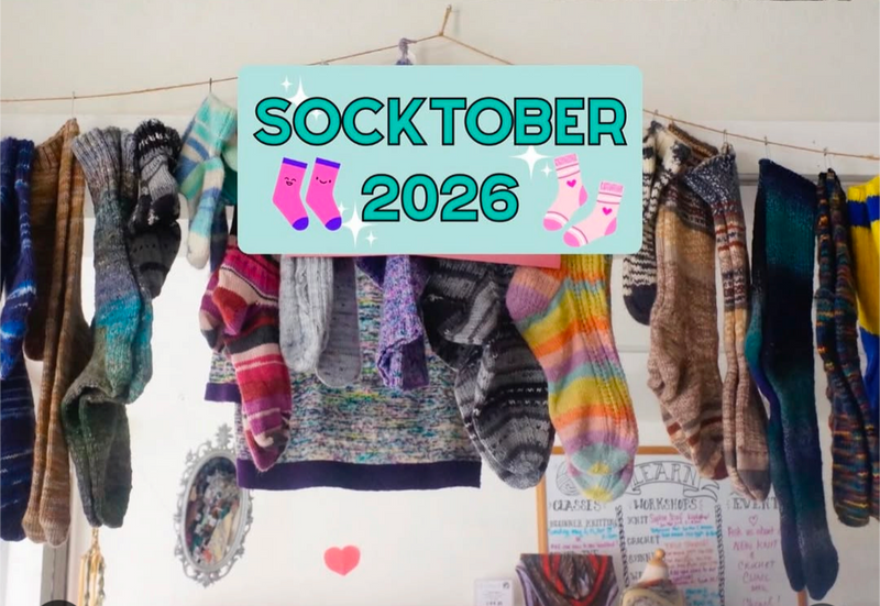 Socktober is here, which means sock drive is back!