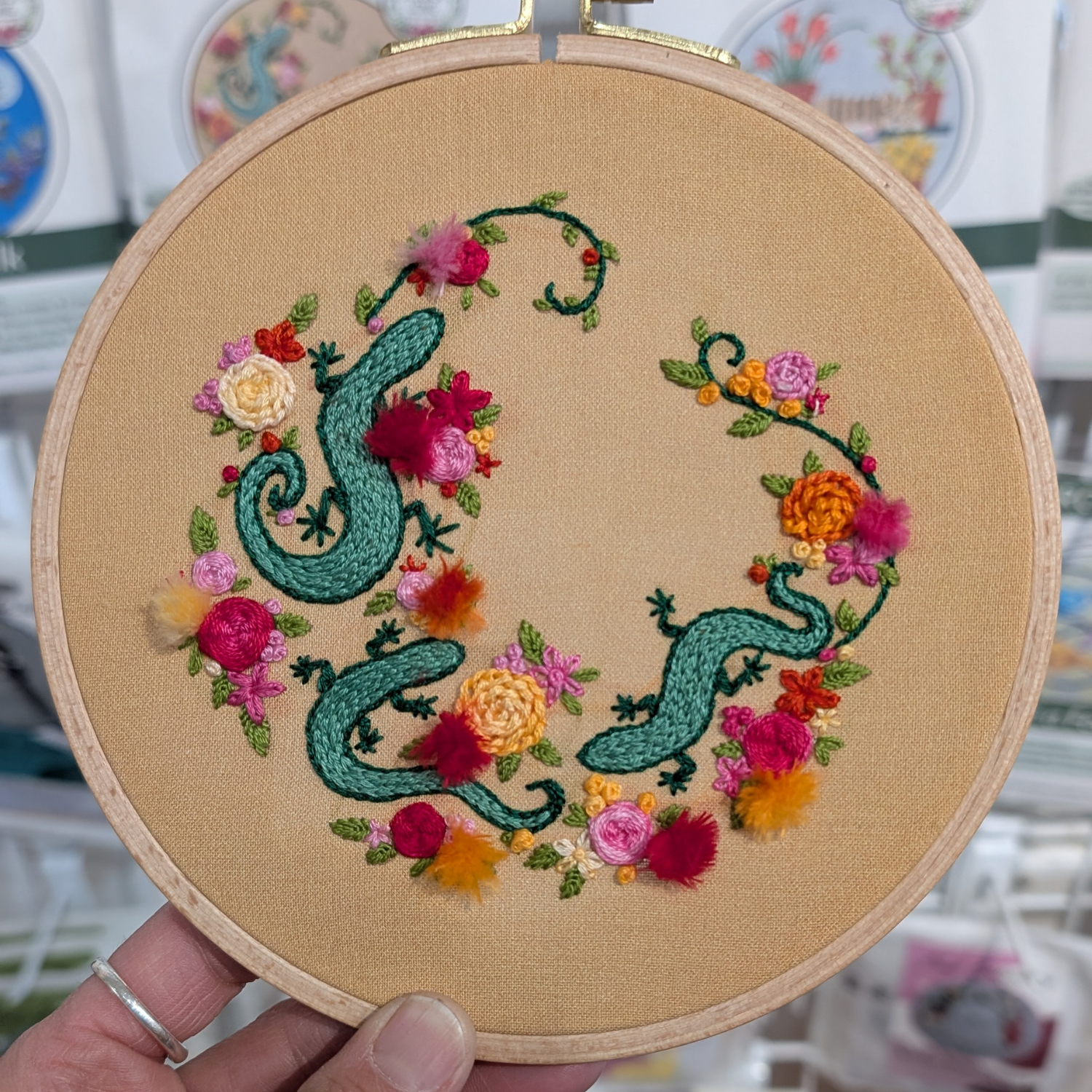 New in store; New Embroidery kits & more