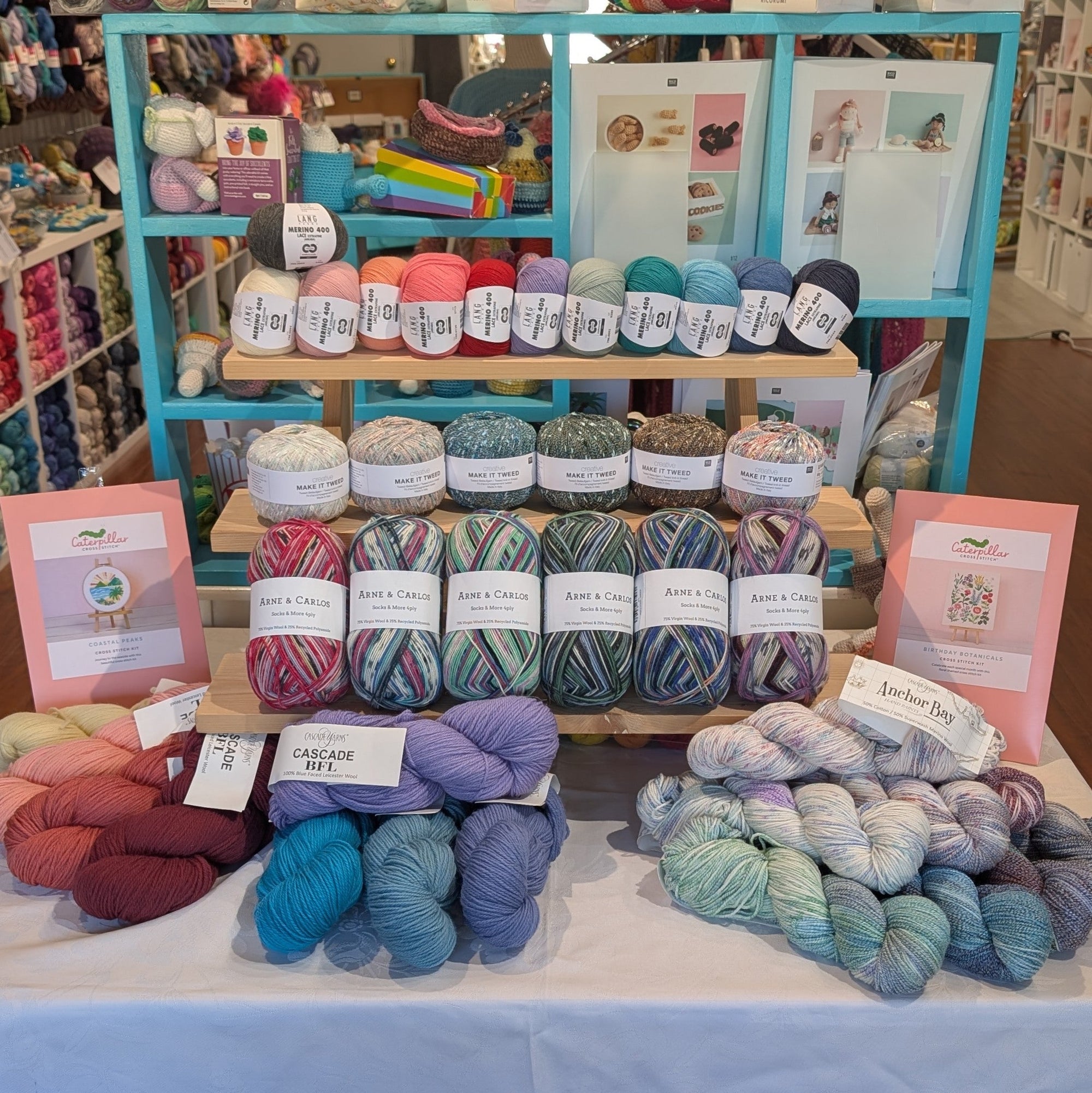 New in store: Lace Weight, Hand Paints and more!