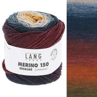 Lang | Merino 150 Degrade | Merino Fine Superwash Ombre