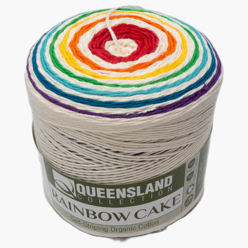 Queensland | Rainbow Cake | Self-striping Organic Cotton