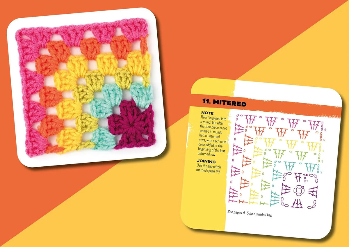 The Granny Square Mix & Match | Learn to read charts | 3 hour workshop