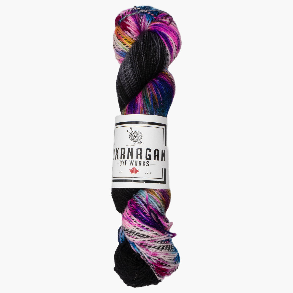 Okanagan Dye Works | Zebra Fingering