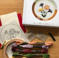 MCreativeJ | Blooming Wildflowers Embroidery Kit