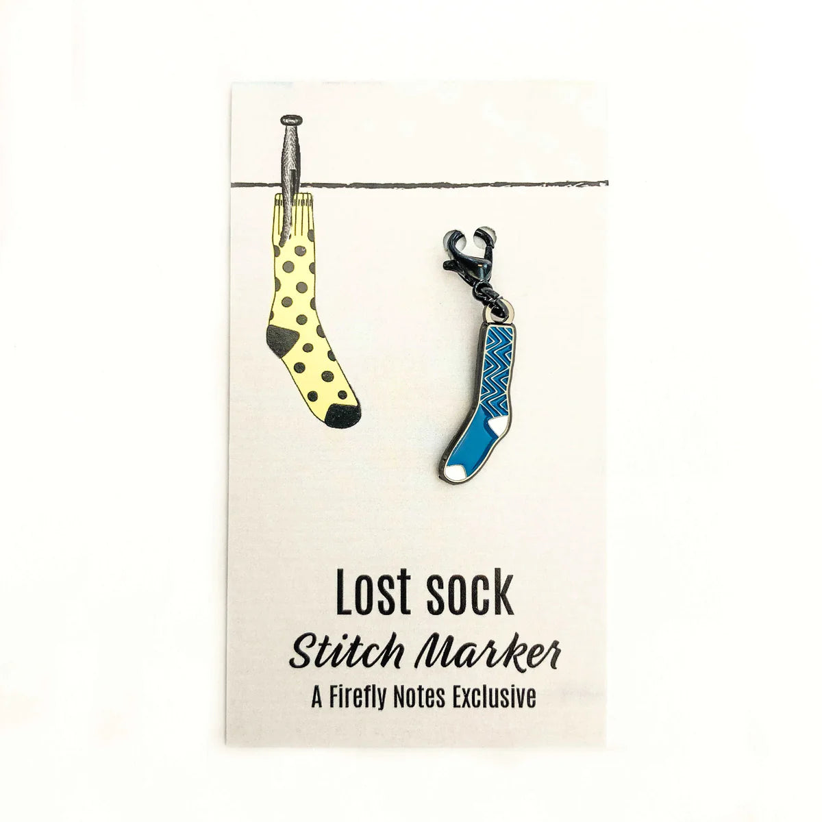 Firefly notes | Lost Sock removable Stitch Marker