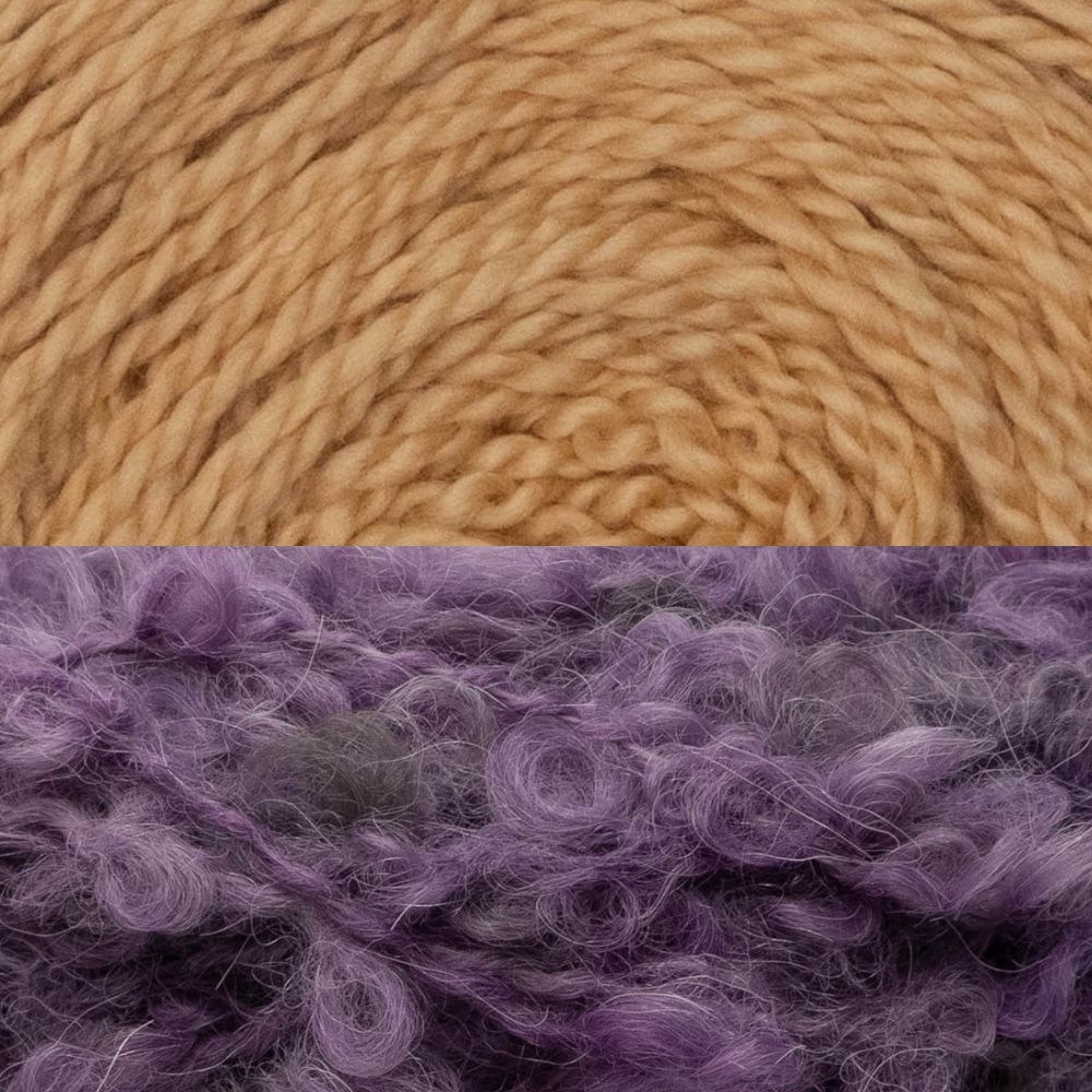 WildWestDye | Fluff all the things Shawl | Yarn + pattern kit