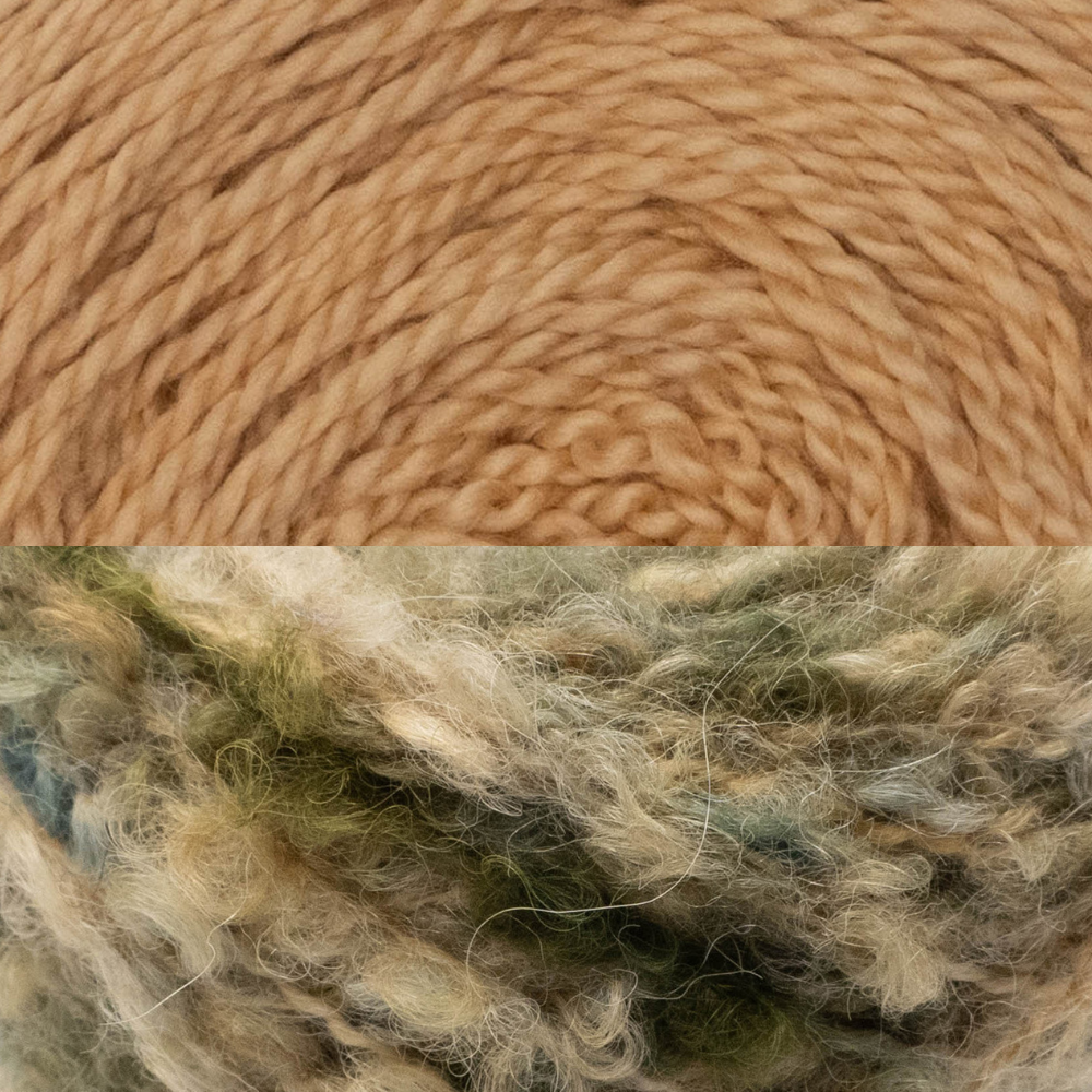 WildWestDye | Fluff all the things Shawl | Yarn + pattern kit