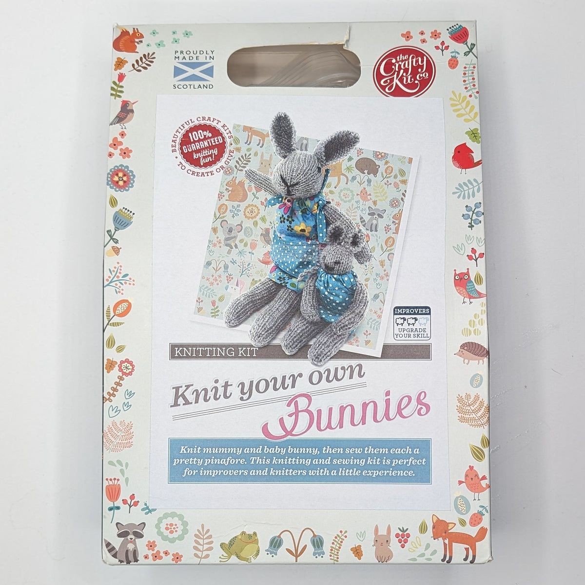 Crafty Kit co | Knit your own Bunnies