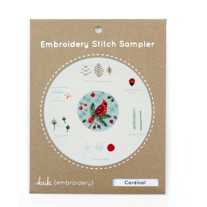 Kiriki Press | Embroidery Stitch Sampler