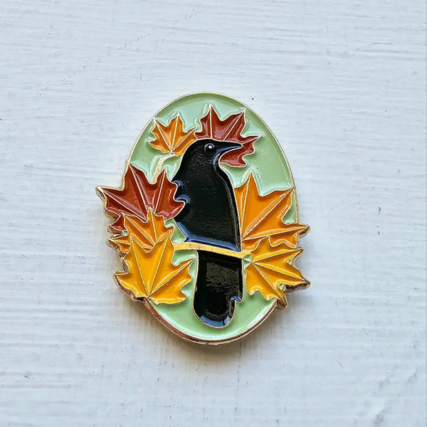 Jessica Long | Needle Minder Autumn Crow