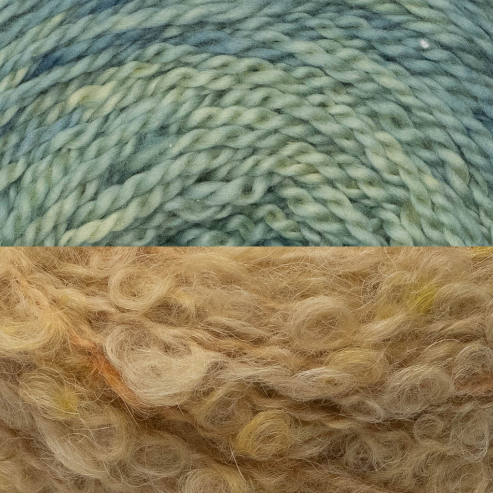 WildWestDye | Fluff all the things Shawl | Yarn + pattern kit