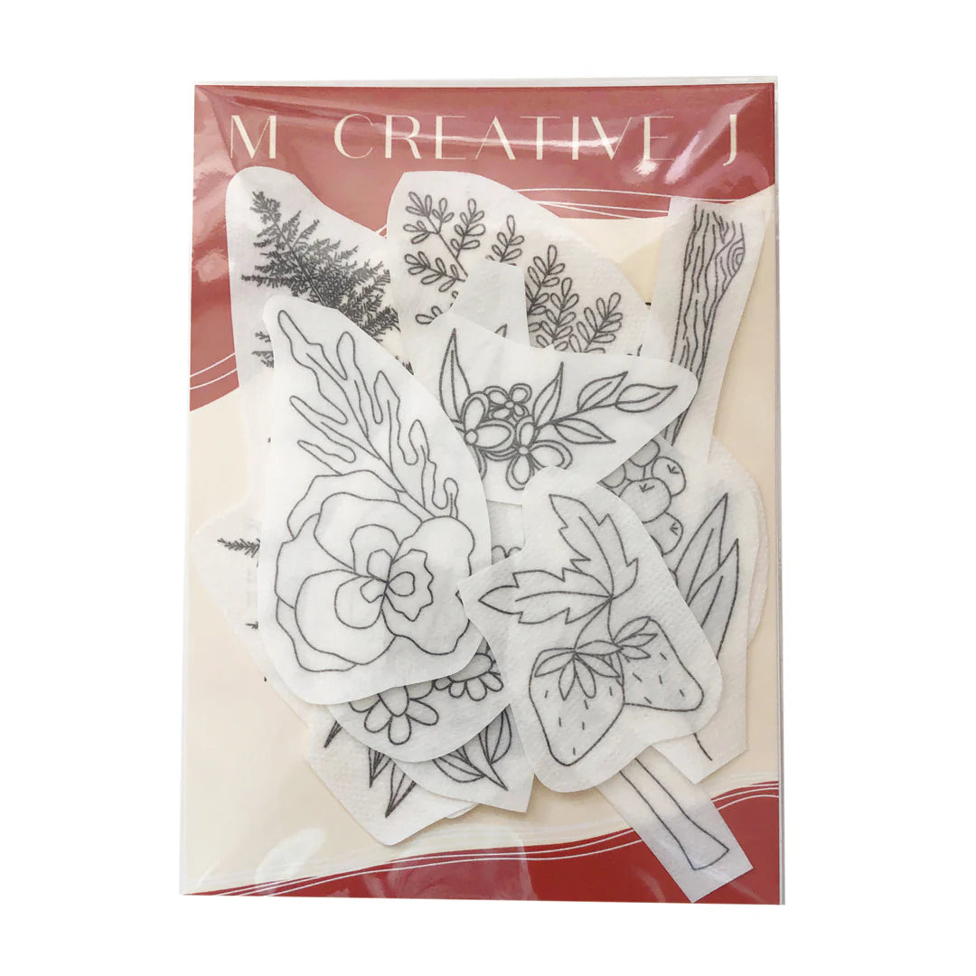 MCreativeJ | Forest Forage | Stick and Stitch with floss