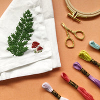 MCreativeJ | Forest Forage | Stick and Stitch with floss