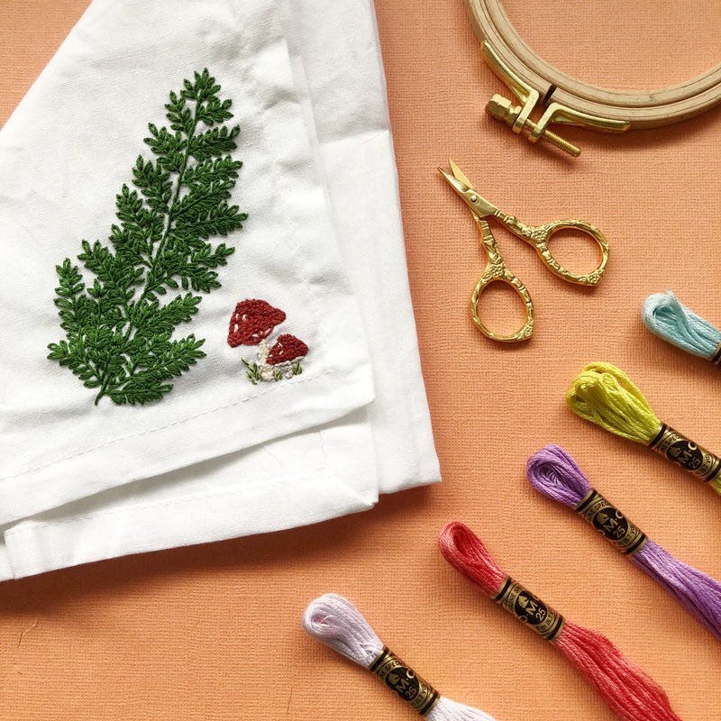 MCreativeJ | Forest Forage | Stick and Stitch with floss