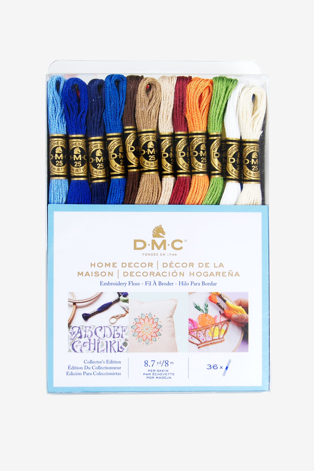 DMC Embroidery Thread | Home Decor 36 skein box set