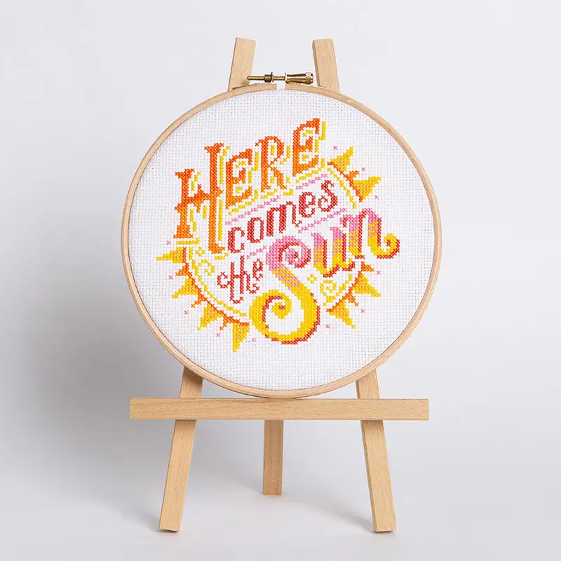 Caterpillar Cross Stitch | Here Comes the Sun cross stitch kit