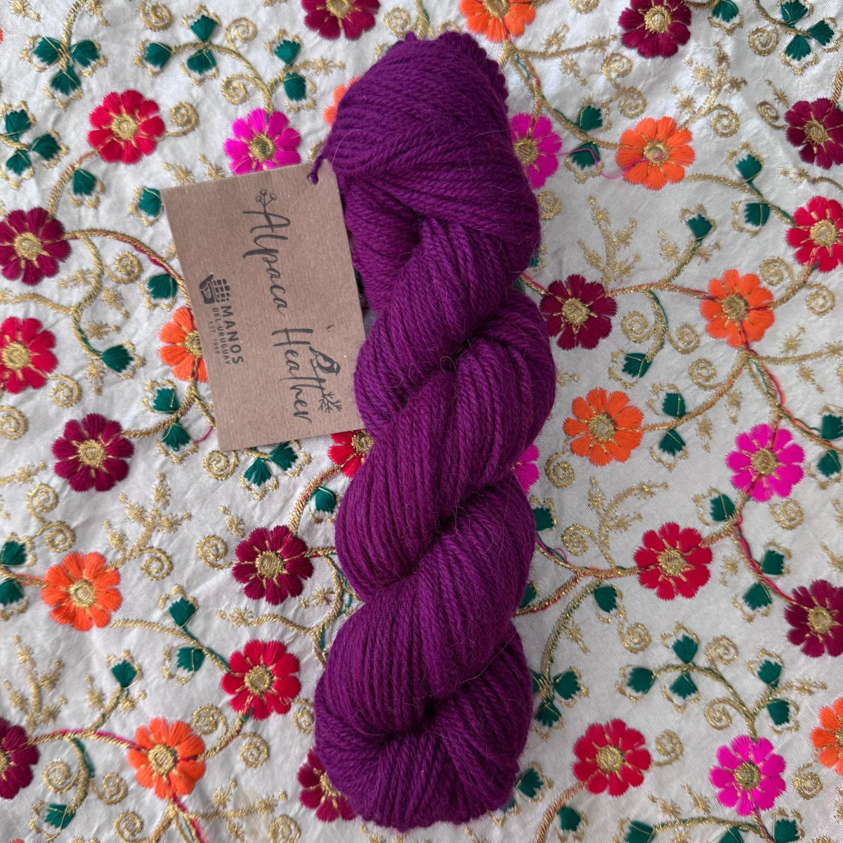 Manos | Alpaca Heather Magenta
