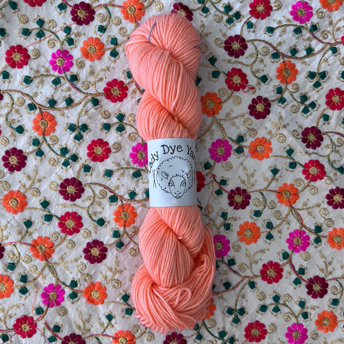 Lady Dye Yarns | DK Bridgerton Peachy Penolope