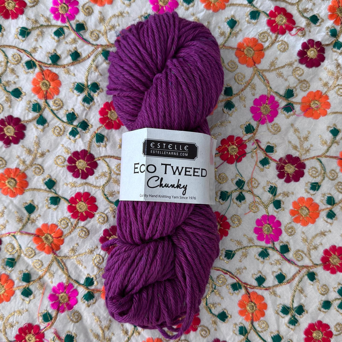 Estelle | Eco Tweed Chunky Magenta