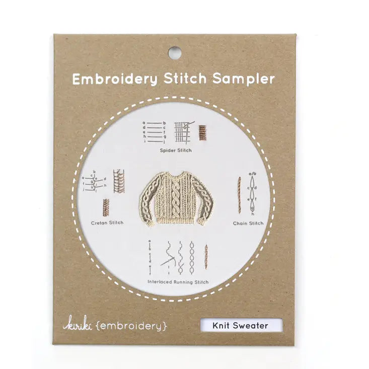 Kiriki Press | Embroidery Stitch Sampler
