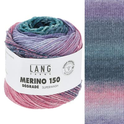 Lang | Merino 150 Degrade | Merino Fine Superwash Ombre