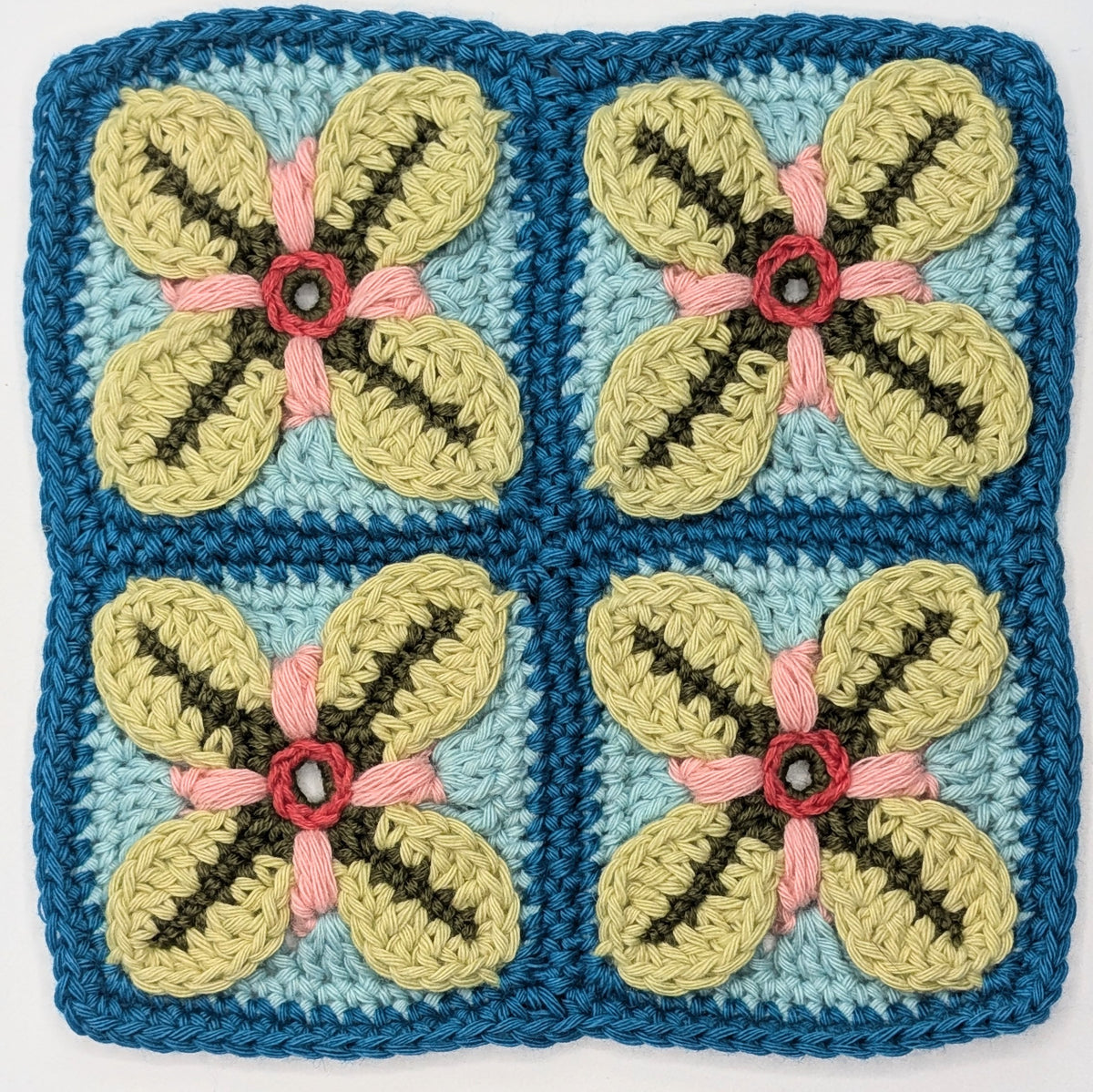 Spirit of Flora | Crochet class | Motifs 1 - 4