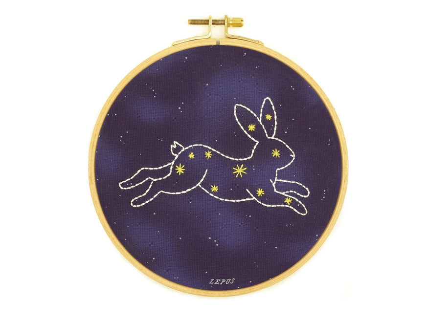 Kiriki Press | Embroidery Constellation kit | Lepus