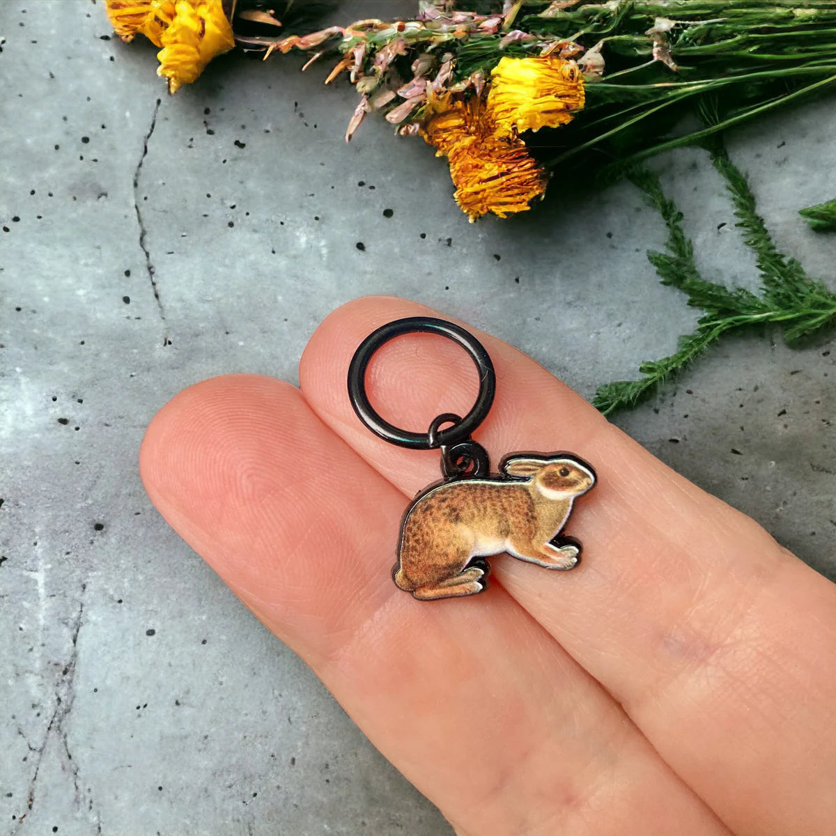 Firefly notes | Little Rabbit Stitch Marker