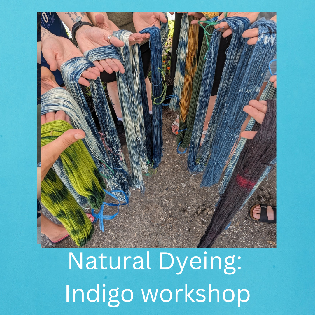 Natural Dyeing Workshop | Indigo | 3.5 hr workshop