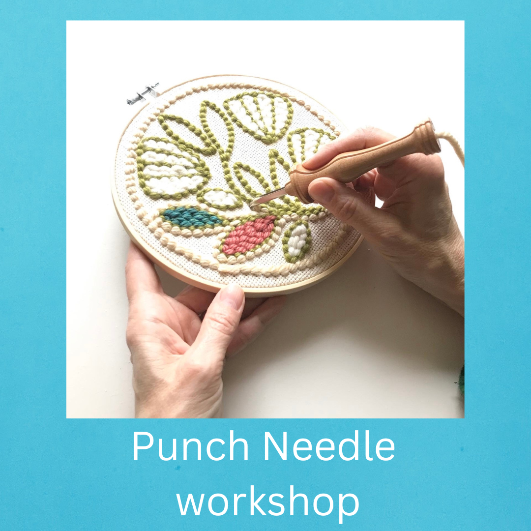 Punch Needle Workshop | with Guest teacher Sahm (Kussen and Kiss) | 2.5 hour workshop