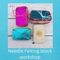 Needle Felting | Needle Felting Block workshop