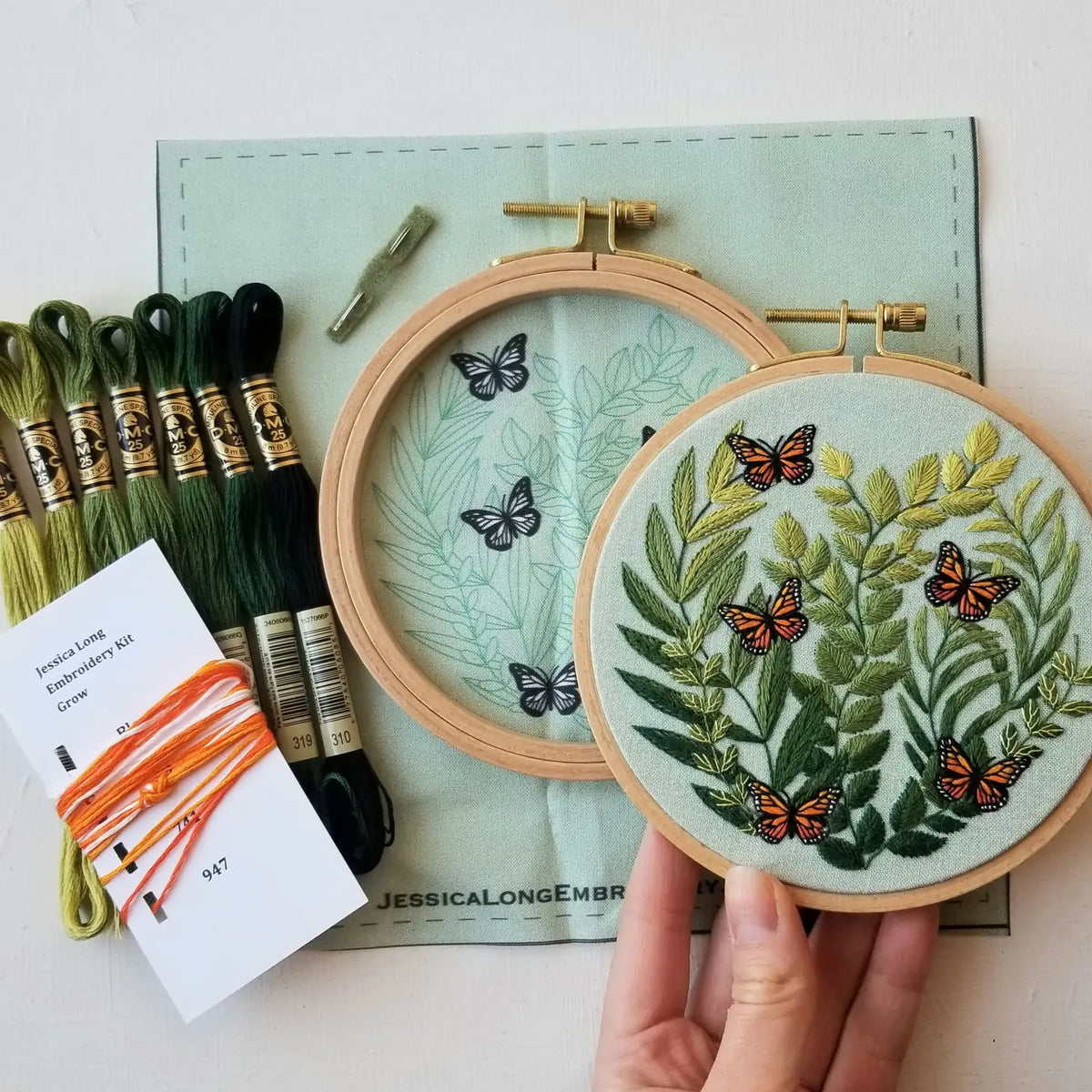 Jessica Long | Embroidery Kits