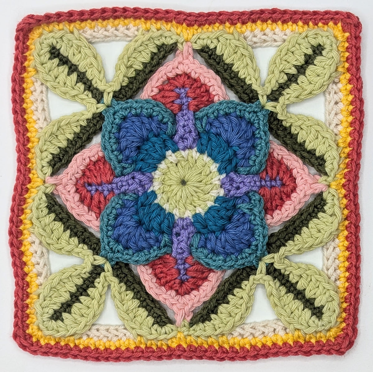 Spirit of Flora | Crochet class | Motifs 1 - 4