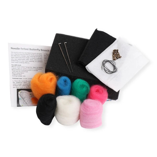 Ashford | Needle Felting Kits | Butterflies