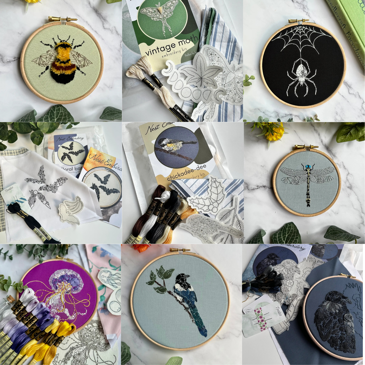 Nest Embirdery | Embroidery Kits