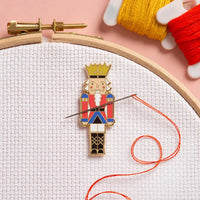 Caterpillar Cross Stitch | Needle Minder | Nutcracker
