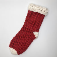 Christmas Crochet Stocking | 2 part class