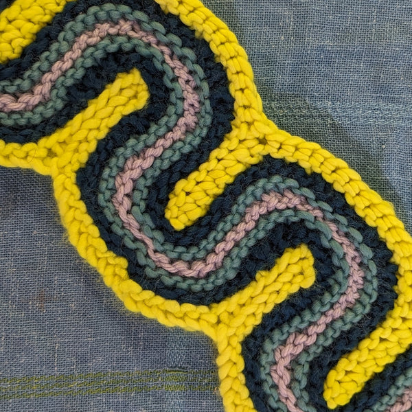 Stacked Stitches Knitted Ribbon Candy Scarf| 3 hour workshop