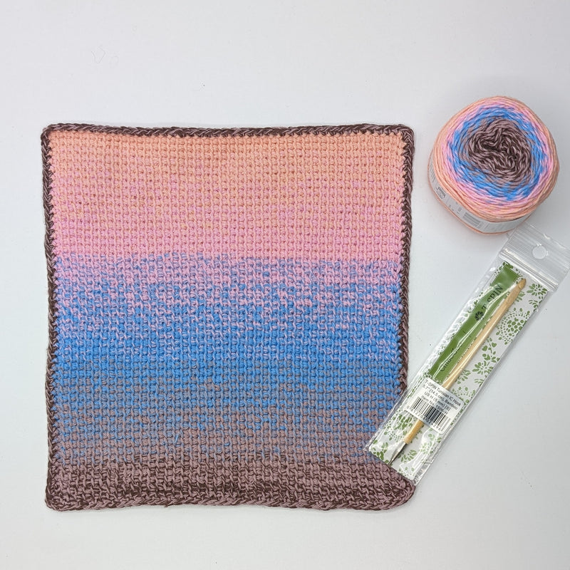 Learn to Tunisian Crochet | Dishcloth | 3 hour workshop