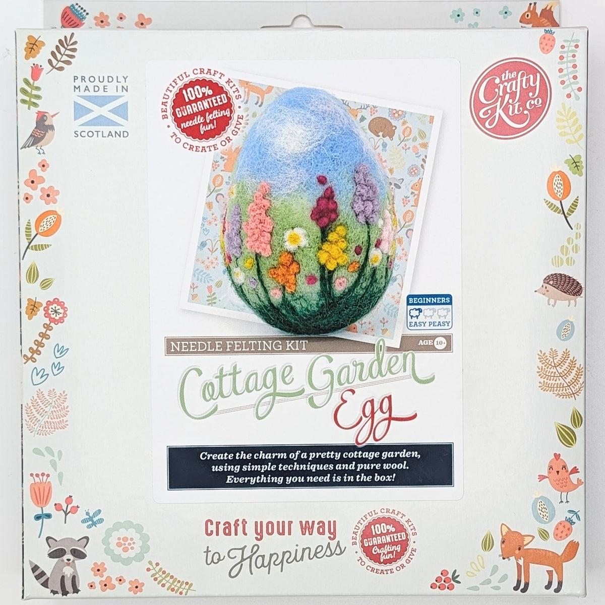 Estelle Needle Felting Kits | Cottage Garden Egg