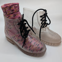 Regia | Clear Laced Boots | Kids