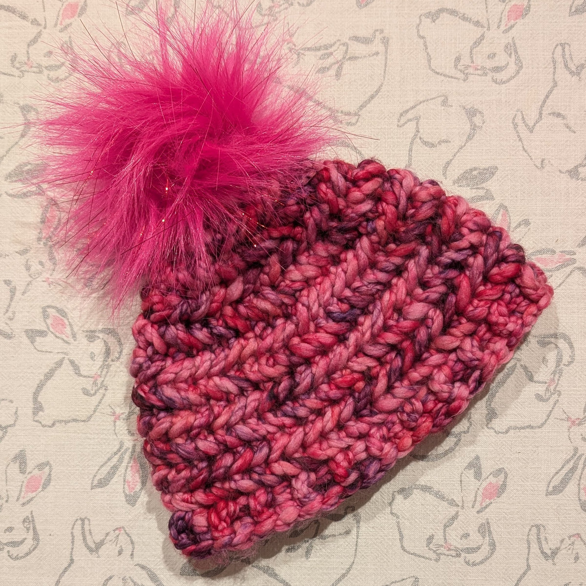 Herringbone Chevron Beanie Crochet Hat Workshop – baaadrabbitfa