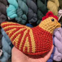 Emotional Support Tunisian Crochet Chicken | 3 part class