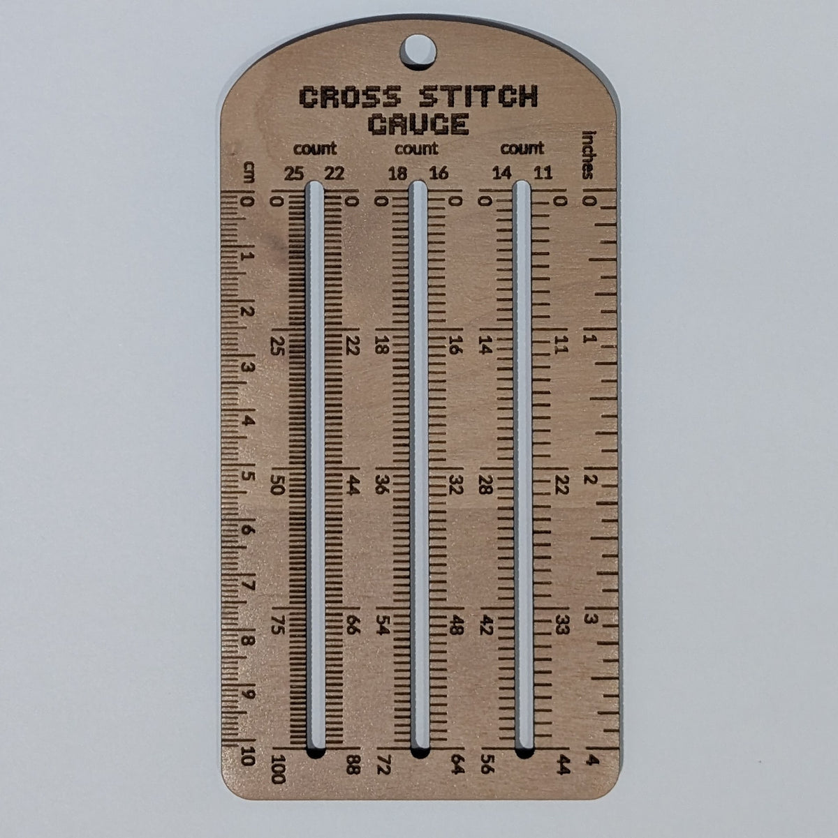 Cottonwood Creations | Cross Stitch Gauge