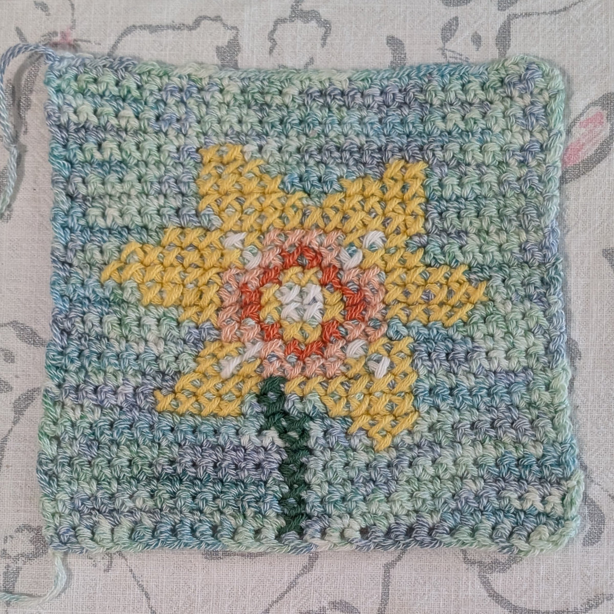 Cross Stitch on crochet | Cross Stitch Vest | 3 hour workshop
