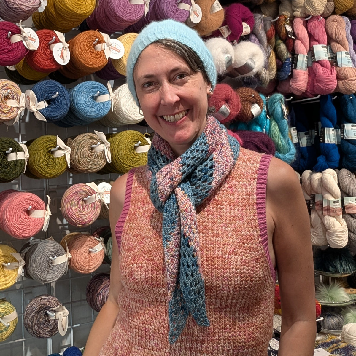 Mimic | Crochet scarf/shawl | 3 hour workshop