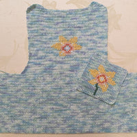 Cross Stitch on crochet | Cross Stitch Vest | 3 hour workshop
